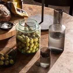 Ferm Living Ripple Verrines Lg - Smoke - 1 stk.