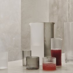 Ferm Living Ripple Mlkekande Klar