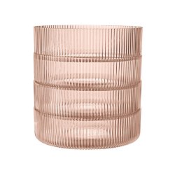 Ferm Living Ripple Serveringssk�le 4 stk. Blush