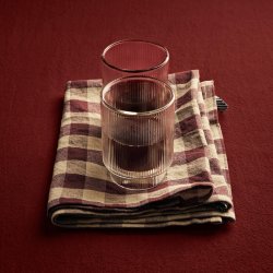 Ferm Living Ripple Termoglas 2 stk. Klar