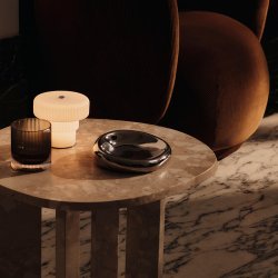 Ferm Living Ripple Tumbler Glas - Smoke - 2 stk