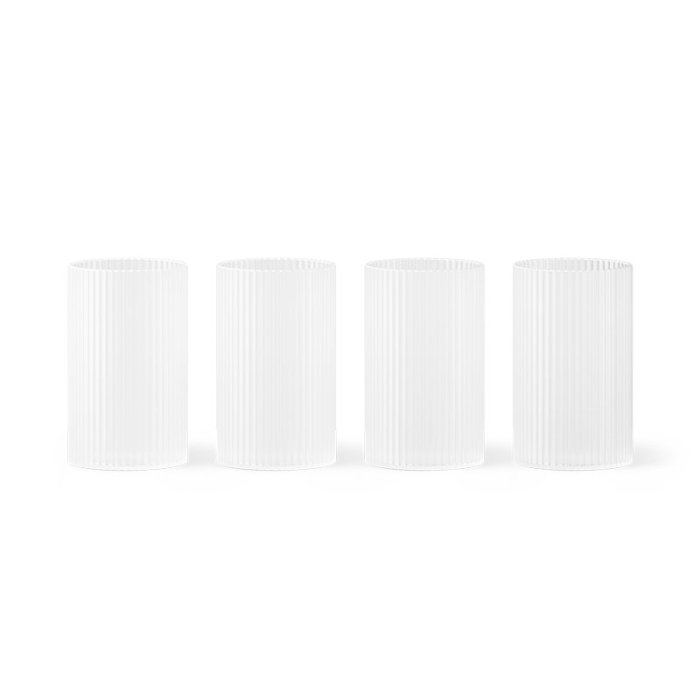 Ferm Living Ripple Verrines - Frosted - 4 stk.