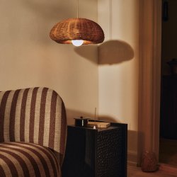 Ferm Living Rivan Lampesk�rm Natural