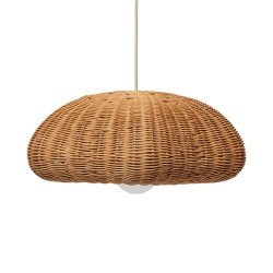 Ferm Living Rivan Lampesk�rm Natural