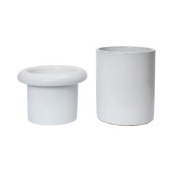 Ferm Living Rollo Potte H36 cm Hvid