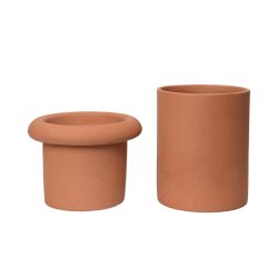 Ferm Living Rollo Potte H36 cm Terracotta