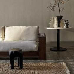 Ferm Living Root Stool Skammel Black Stained