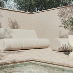 Ferm Living Rouli Center Module Pure Boucl� Off-White