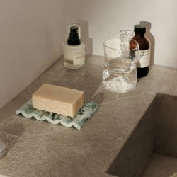 Ferm Living Mist Sbeskl Emerald Off-white