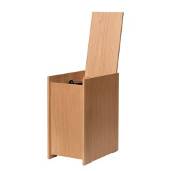 Ferm Living Sama Wooden Bin 35 Affaldsspand 6,6L Eg