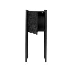 Ferm Living Scarni Pedestal Cabinet M�rkbejdset Ask
