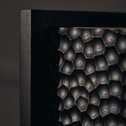 Ferm Living Scarni Pedestal Cabinet M�rkbejdset Ask