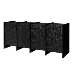 Ferm Living Scarni Sideboard Sk�nk M�rkbejdset Ask