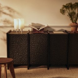 Ferm Living Scarni Sideboard Sk�nk M�rkbejdset Ask