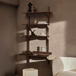 Ferm Living Sector Hylde - Triple/Bred - Rget Eg/Messing