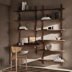 Ferm Living Sector Hylde - Triple/Bred - Rget Eg/Messing