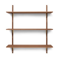 Ferm Living Sector Hylde - Triple/Bred - Rget Eg/Messing