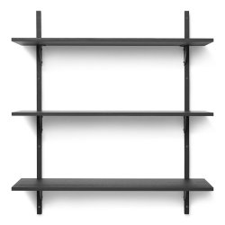 Ferm Living Sector Hylde - Triple/Bred - Sort Ask/Sort Messing