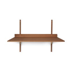 Ferm Living Sector Skrivebordshylde - Rget Eg/Messing