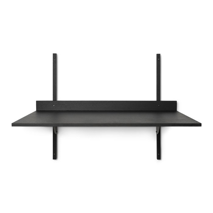 Ferm Living Sector Skrivebordshylde - Sort Ask/Sort Messing