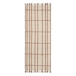 Ferm Living Sen L�ber 80x200 cm Parchment/Chestnut