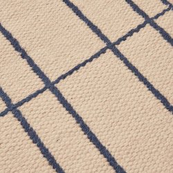 Ferm Living Sen L�ber 80x200 cm Parchment/Indigo