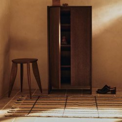 Ferm Living Sen L�ber 80x200 cm Parchment/Indigo