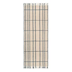 Ferm Living Sen L�ber 80x200 cm Parchment/Indigo