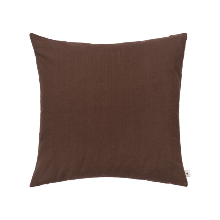 Ferm Living Sen Pude 50x50cm Dark Chocolate