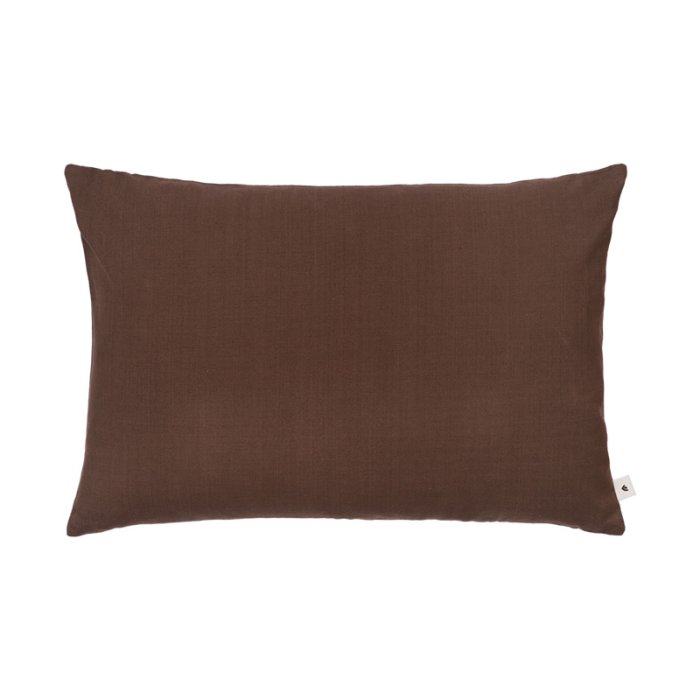 Ferm Living Sen Pude 60x40cm Dark Chocolate