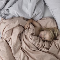 Ferm Living Sengetj Hush Milkyway Rosa - Junior