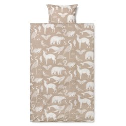 Ferm Living Katie Scott junior Sengetj - Sand - 100 x 140 cm.