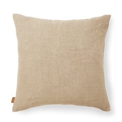 Ferm Living Senti Stripe Pudebetrk Dark Sand/Linen
