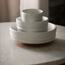 Ferm Living Serena Skl - 18 cm - Off-White