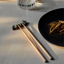 Ferm Living Serre Bestikholder 4 stk. - Moss Green