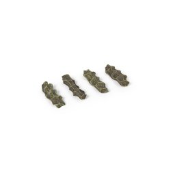 Ferm Living Serre Bestikholder 4 stk. - Moss Green