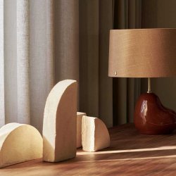 Ferm Living Shape Skulpturst - Pale Yellow