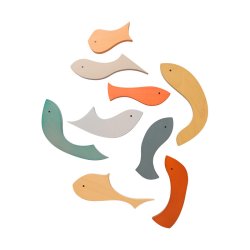 Ferm Living Shoal Puzzle Puslespil Multi