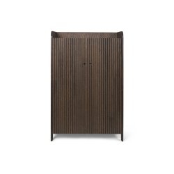 Ferm Living Sill Cupboard - Lav - Mrkbejdset Eg