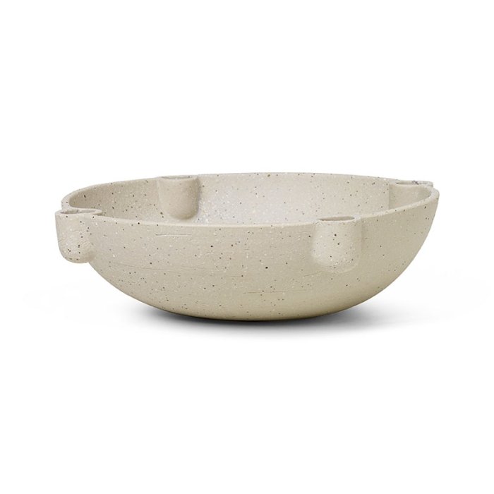 Ferm Living Bowl Lysestage - Large - Keramik 