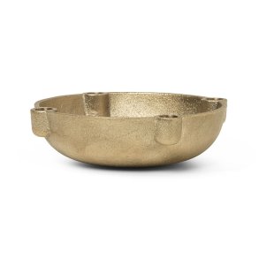 Ferm Living Bowl Lysestage - Small - Messing