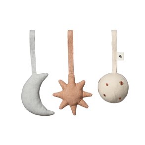 Ferm Living Skye Babyleget�j 3 stk. Rose