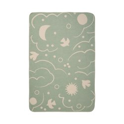 Ferm Living Skye T�ppe Tea Green/Parchment