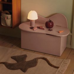 Ferm Living Slope Bnk m. Opbevaring Rose