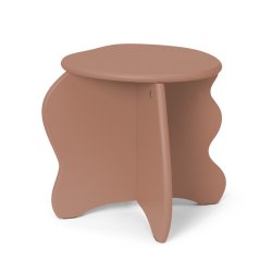 Ferm Living Slope Skammel Rose