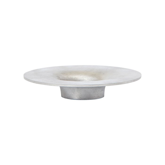 Ferm Living Soothe Block Lysestage Aluminium