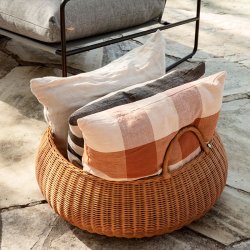 Ferm Living Braided Basket Kurv - Low