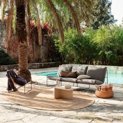 Ferm Living Braided Basket Kurv - Low