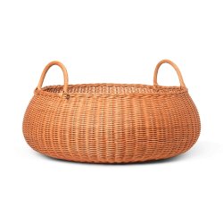 Ferm Living Braided Basket Kurv - Low
