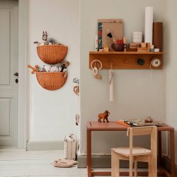 Ferm Living Braided Wall Pockets - St &aacute; 2 stk.